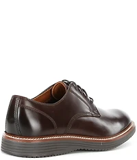 Johnston & Murphy Men's Upton Oiled Leather Plain Toe Leather Oxfords