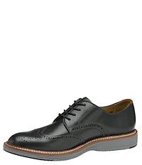 Johnston & Murphy Men's Upton Leather Wingtip Brogue Detail Oxfords