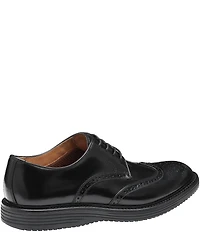 Johnston & Murphy Men's Upton Oiled Leather Wingtip Brogue Detail Oxfords