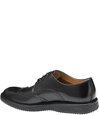 Johnston & Murphy Men's Upton Oiled Leather Wingtip Brogue Detail Oxfords