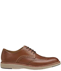 Johnston & Murphy Men's Upton Leather Wingtip Brogue Detail Oxfords