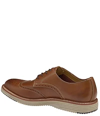 Johnston & Murphy Men's Upton Leather Wingtip Brogue Detail Oxfords