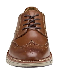 Johnston & Murphy Men's Upton Leather Wingtip Brogue Detail Oxfords