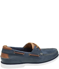 Johnston & Murphy Men's Ventura Leather 2-Eye Boat Shoes