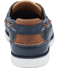 Johnston & Murphy Men's Ventura Leather 2-Eye Boat Shoes