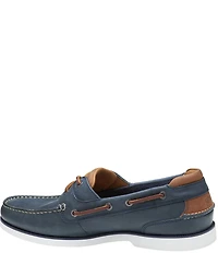 Johnston & Murphy Men's Ventura Leather 2-Eye Boat Shoes