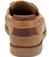 Johnston & Murphy Men's Ventura Leather 2-Eye Boat Shoes