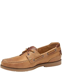 Johnston & Murphy Men's Ventura Leather 2-Eye Boat Shoes