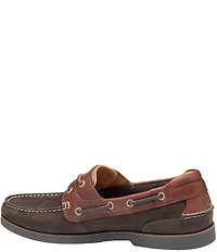 Johnston & Murphy Men's Ventura 2-Eye Nubuck Slip On Boat Shoes