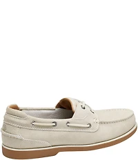 Johnston & Murphy Men's Ventura 2-Eye Suede Boat Shoes