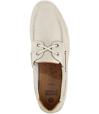 Johnston & Murphy Men's Ventura 2-Eye Suede Boat Shoes