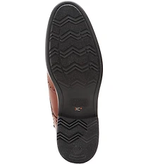 Johnston & Murphy Mens XC+ Durham Embossed Leather Brogue Detail Wingtip Shearling Waterproof Boots