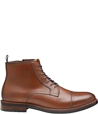 Johnston & Murphy Men's XC+ Durham Waterproof Leather Cap Toe Boots