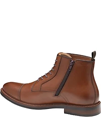 Johnston & Murphy Men's XC+ Durham Waterproof Leather Cap Toe Boots