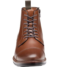 Johnston & Murphy Men's XC+ Durham Waterproof Leather Cap Toe Boots