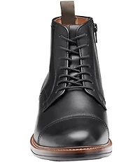 Johnston & Murphy Men's XC+ Durham Waterproof Leather Cap Toe Boots