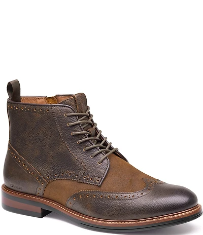 Johnston & Murphy Mens XC+ Durham Wingtip Waterproof Boots