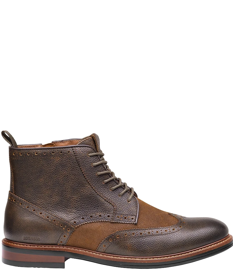 Johnston & Murphy Mens XC+ Durham Wingtip Waterproof Boots