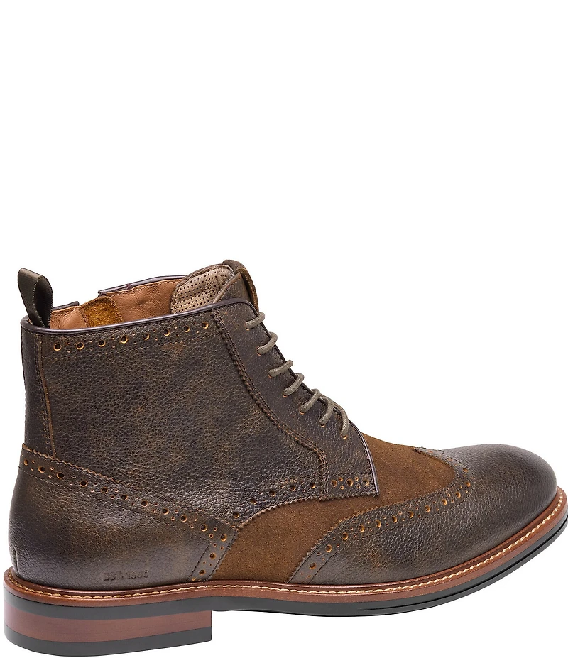 Johnston & Murphy Mens XC+ Durham Wingtip Waterproof Boots