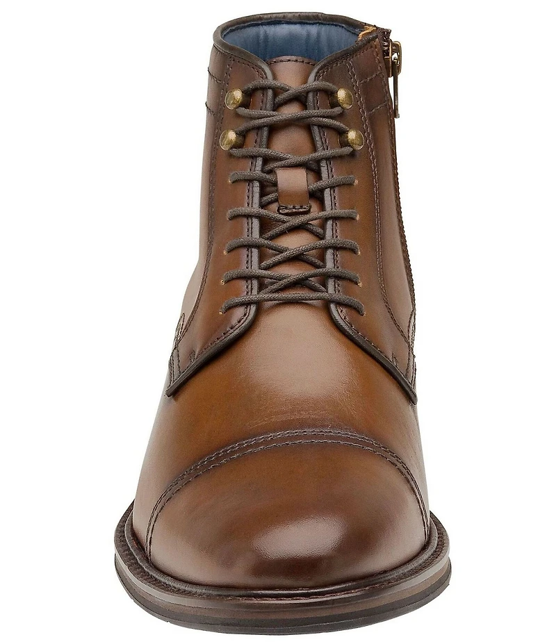 Johnston & Murphy Men's XC Flex Raleigh Leather Cap Toe Boots
