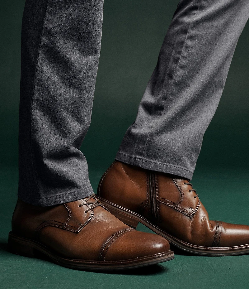 Johnston & Murphy Men's XC Flex Raleigh Leather Cap Toe Boots