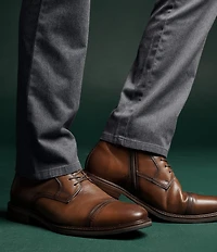 Johnston & Murphy Men's XC Flex Raleigh Leather Cap Toe Boots