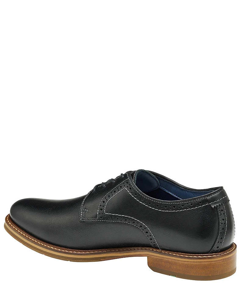 Johnston & Murphy Men's XC Flex Raleigh Leather Plain Toe Brogue Detail Oxfords