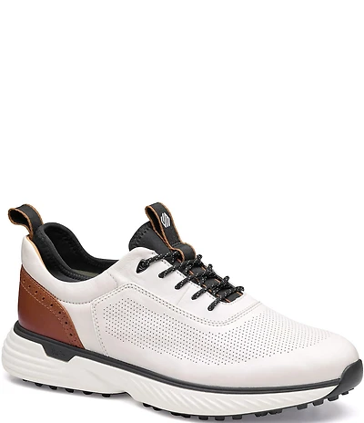 Johnston & Murphy Men's XC4 HX1- Luxe Hybrid Colorblock Perforated Leather Sneakers