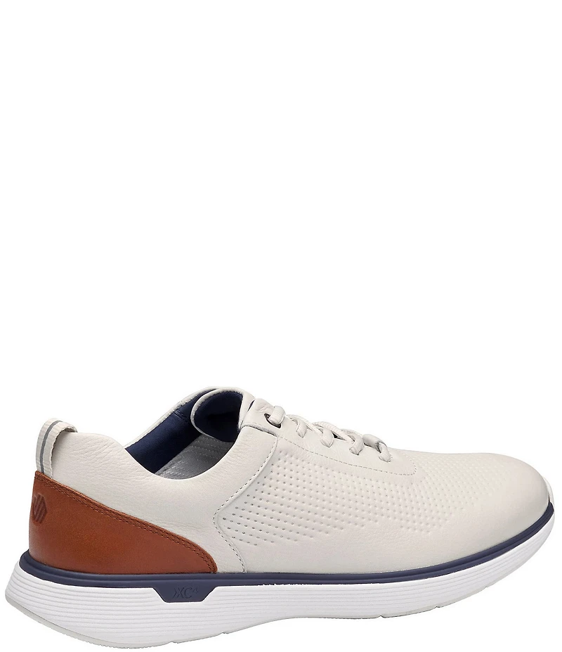 Johnston & Murphy Men's XC4 Prentiss 2 Embossed Waterproof Leather U-Throat Lace Up Sneakers