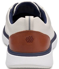 Johnston & Murphy Men's XC4 Prentiss 2 Embossed Waterproof Leather U-Throat Lace Up Sneakers