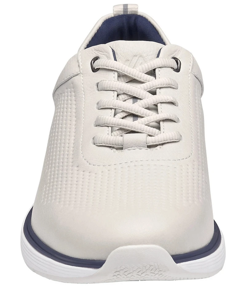 Johnston & Murphy Men's XC4 Prentiss 2 Embossed Waterproof Leather U-Throat Lace Up Sneakers