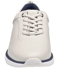 Johnston & Murphy Men's XC4 Prentiss 2 Embossed Waterproof Leather U-Throat Lace Up Sneakers