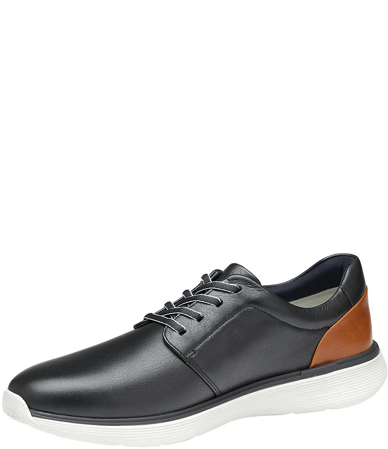 Johnston & Murphy Men's XC4 Prentiss 2 Leather Plain Toe Lace Up Sneakers