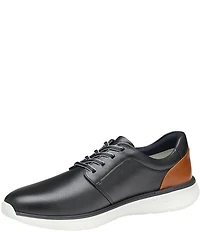 Johnston & Murphy Men's XC4 Prentiss 2 Leather Plain Toe Lace Up Sneakers