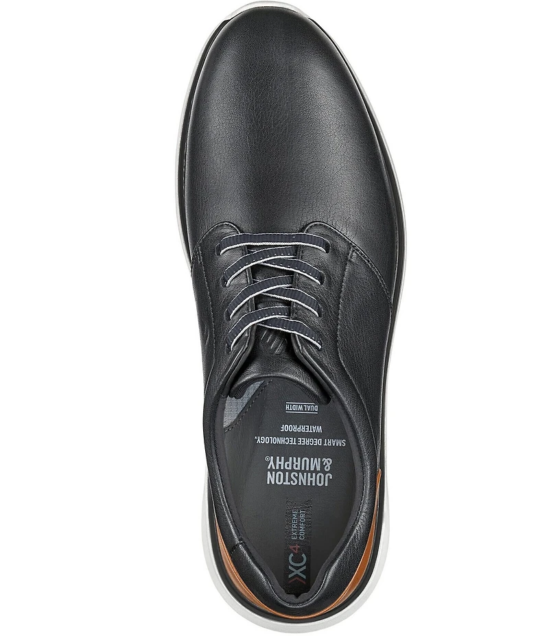 Johnston & Murphy Men's XC4 Prentiss 2 Leather Plain Toe Lace Up Sneakers