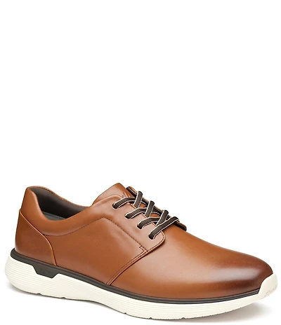Johnston & Murphy Men's XC4 Prentiss 2 Leather Plain Toe Lace Up Sneakers