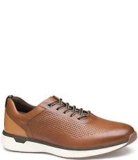 Johnston & Murphy Men's XC4 Prentiss 2.0 Perforated Waterproof Leather U-Throat Lace Up Sneakers