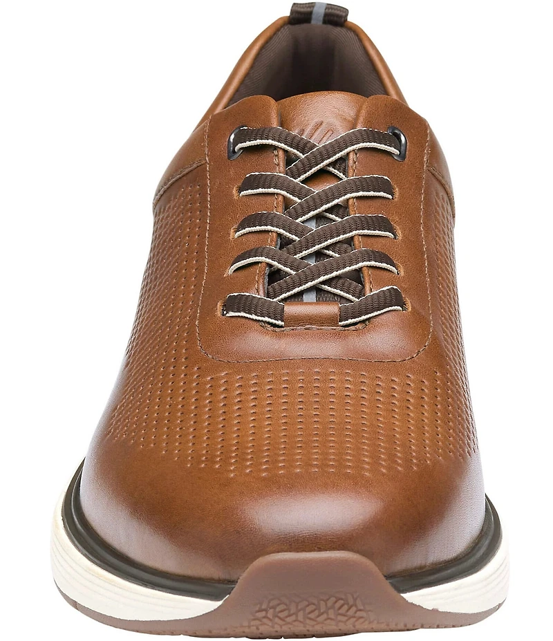 Johnston & Murphy Men's XC4 Prentiss 2.0 Perforated Waterproof Leather U-Throat Lace Up Sneakers