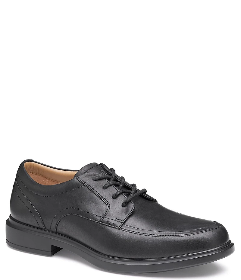 Johnston & Murphy Men's XC4 Stanton 2.0 Waterproof Leather Moc Toe Lace Up Oxfords