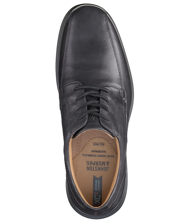Johnston & Murphy Men's XC4 Stanton 2.0 Waterproof Leather Bike Toe Lace Up Oxfords