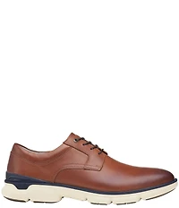Johnston & Murphy Men's XC4 Tanner Plain Toe Waterproof Leather Lace Up Oxfords