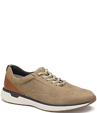 Johnston & Murphy Men's XC4 Prentiss 2 Waterproof Embossed Nubuck U-Throat Sneakers