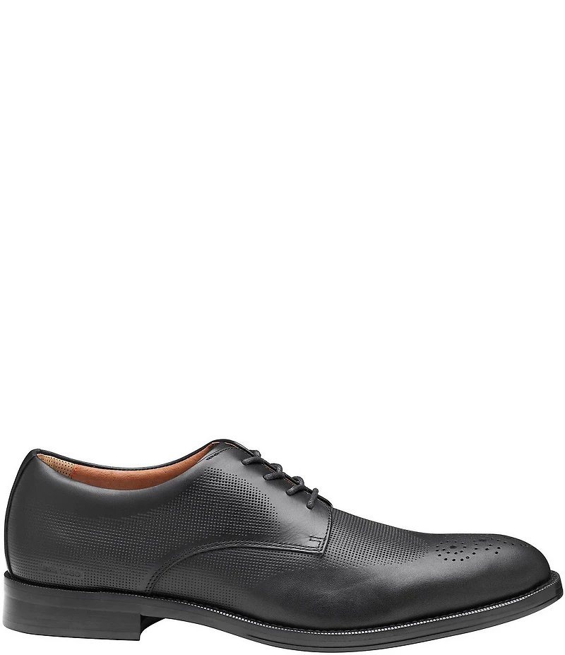 Johnston & Murphy Men's XC+Copley Waterproof Embossed Leather Wingtip Oxfords