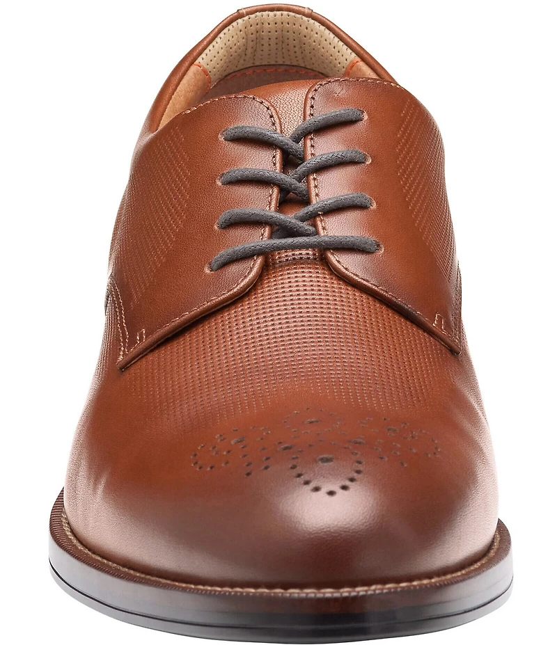 Johnston & Murphy Men's XC+Copley Waterproof Embossed Leather Wingtip Oxfords