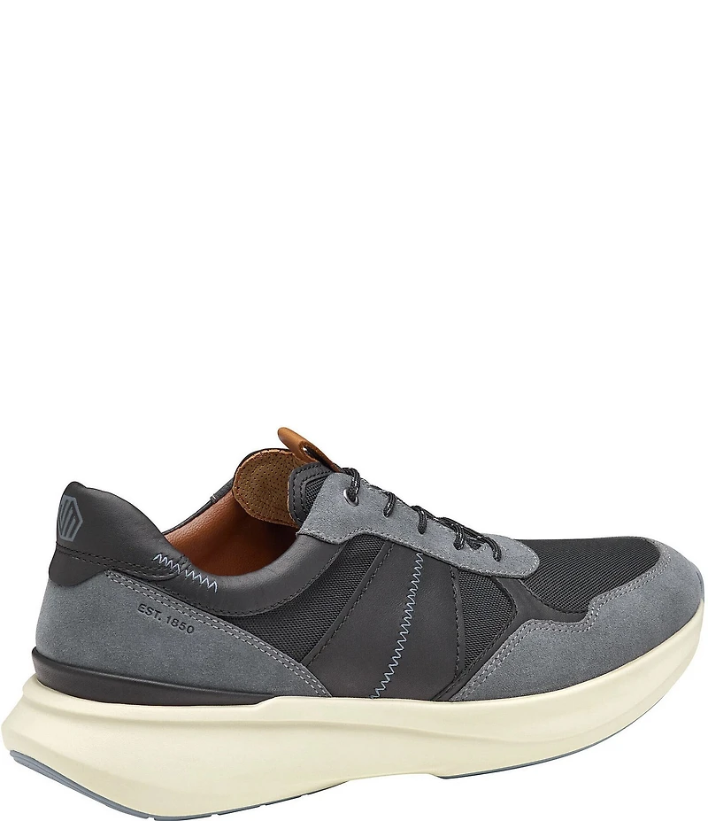 Johnston & Murphy Men's XC+Declan Suede and Leather Jogger Sneakers