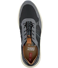 Johnston & Murphy Men's XC+Declan Suede and Leather Jogger Sneakers