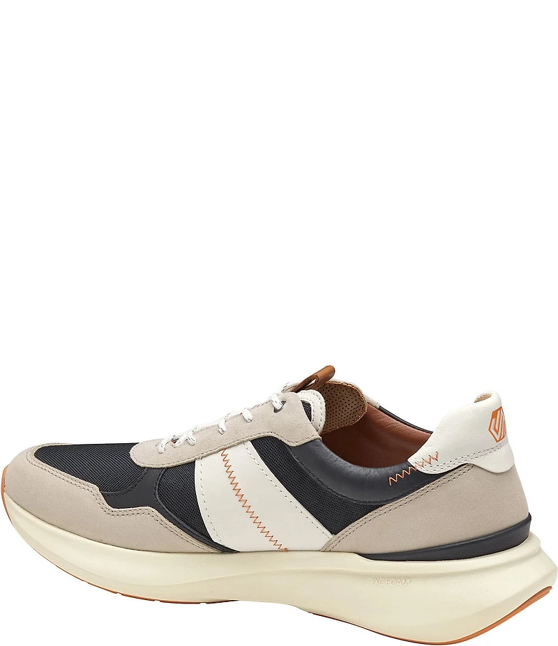Johnston & Murphy Men's XC+Declan Suede and Leather Jogger Sneakers