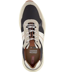 Johnston & Murphy Men's XC+Declan Suede and Leather Jogger Sneakers
