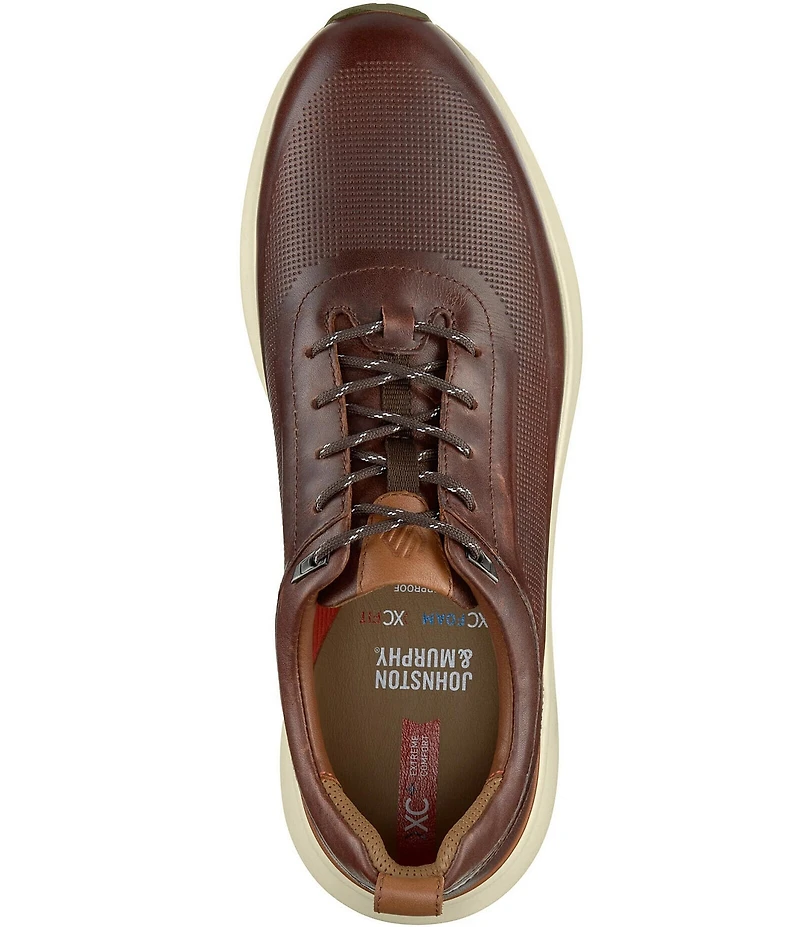 Johnston & Murphy Men's XC+Declan U-Throat Waterproof Leather Sneakers