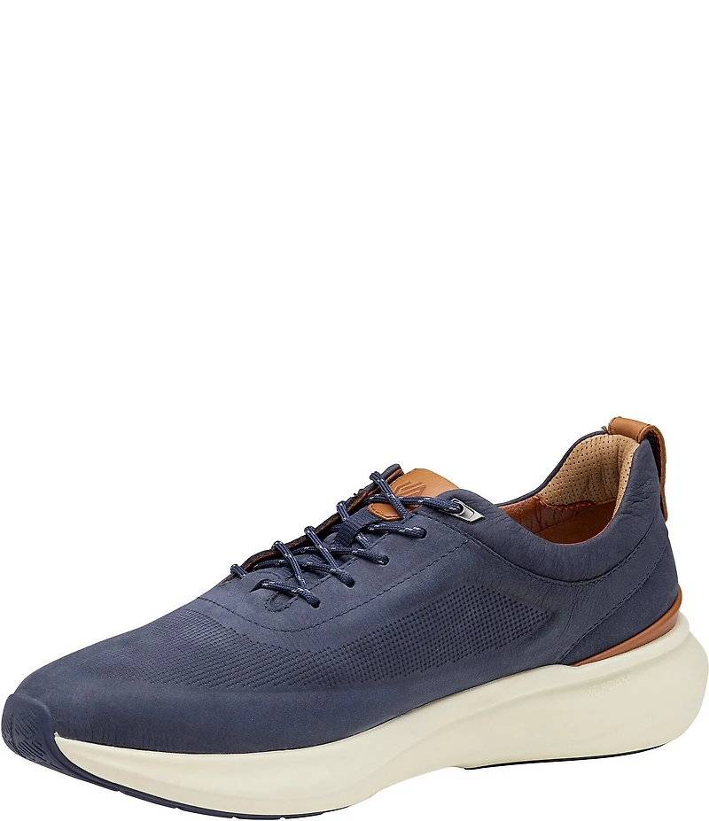 Johnston & Murphy Men's XC+Declan U-Throat Waterproof Nubuck Sneakers